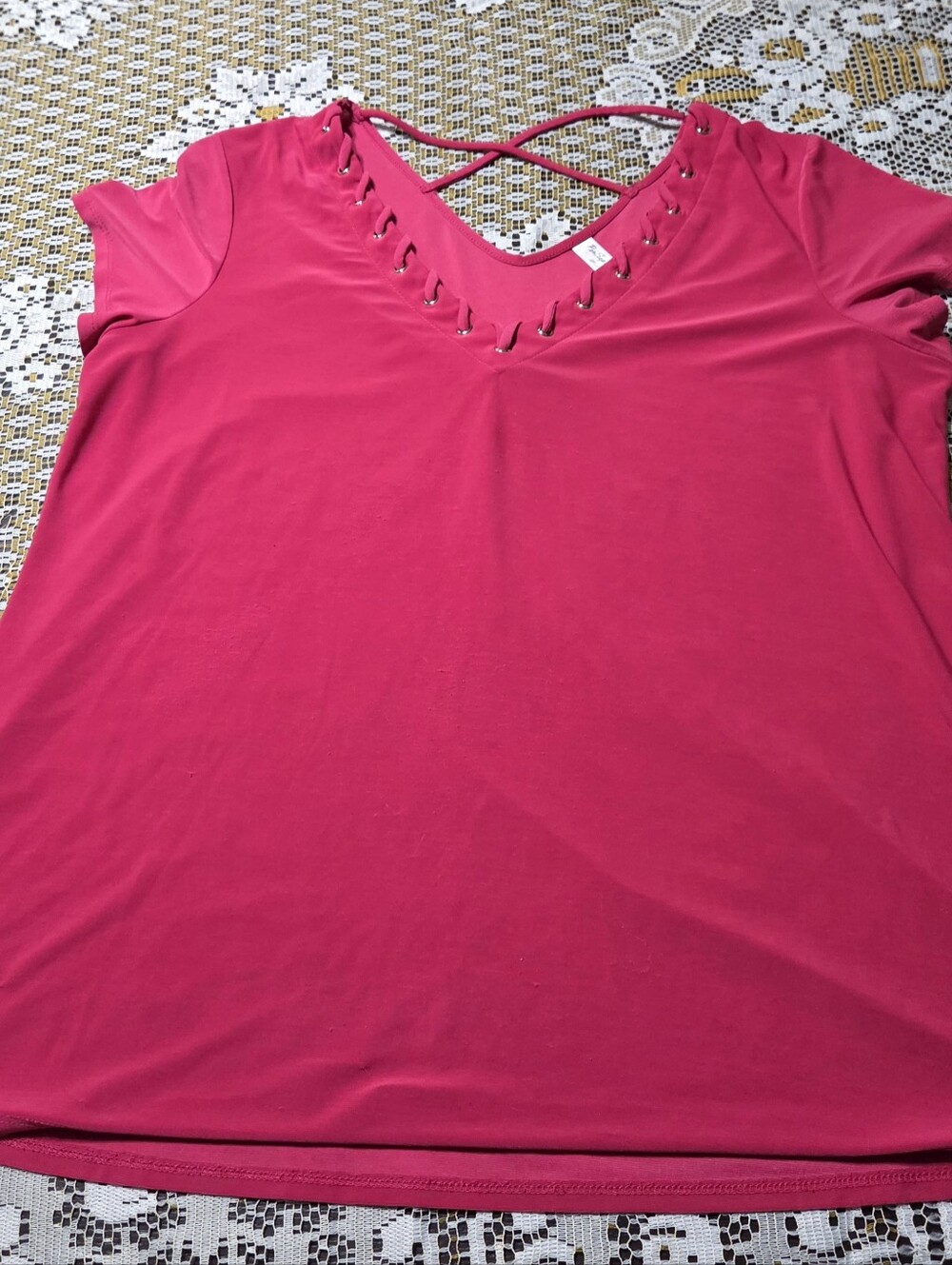 PerSeption Concept Women's Pink Shirt- Size L